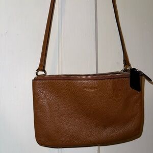 COACH Lyla Double Gussett Crossbody Purse Handbag